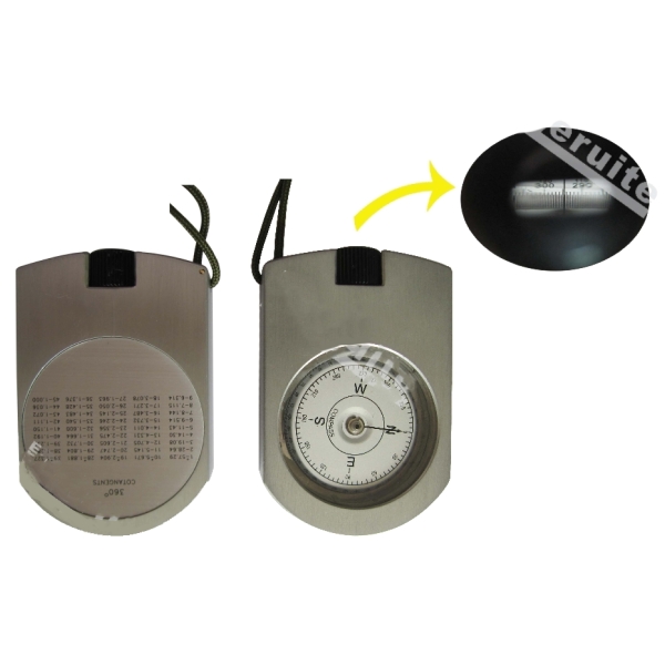 Brújula aluminio tipo suunto